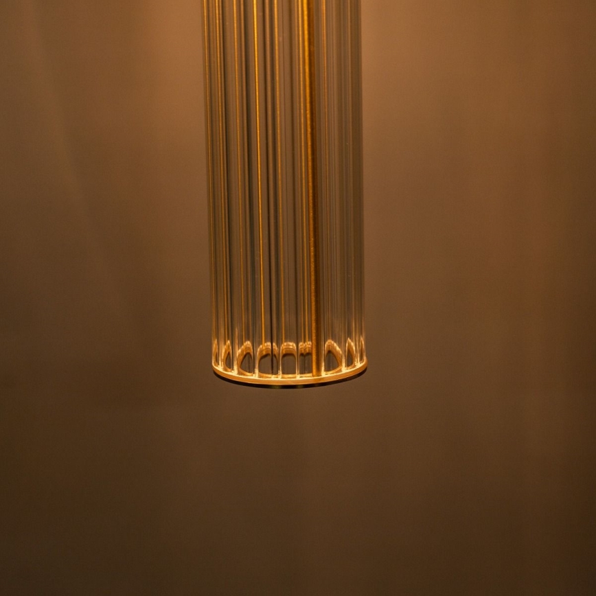 Zuma Line - Pakabinama liustra ant laido 1xE14/7W/230V aukso spalvos