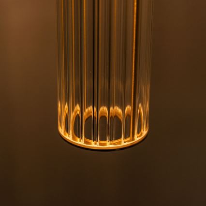 Zuma Line - Pakabinama liustra ant laido 1xE14/7W/230V aukso spalvos