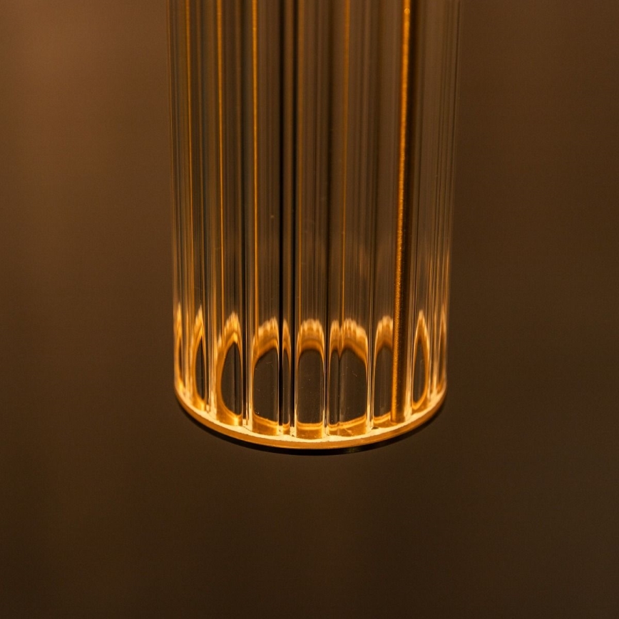 Zuma Line - Pakabinama liustra ant laido 1xE14/7W/230V aukso spalvos