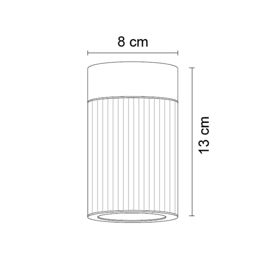 Zuma Line - Auksinis taškinis šviestuvas 1xG9/6W/230V