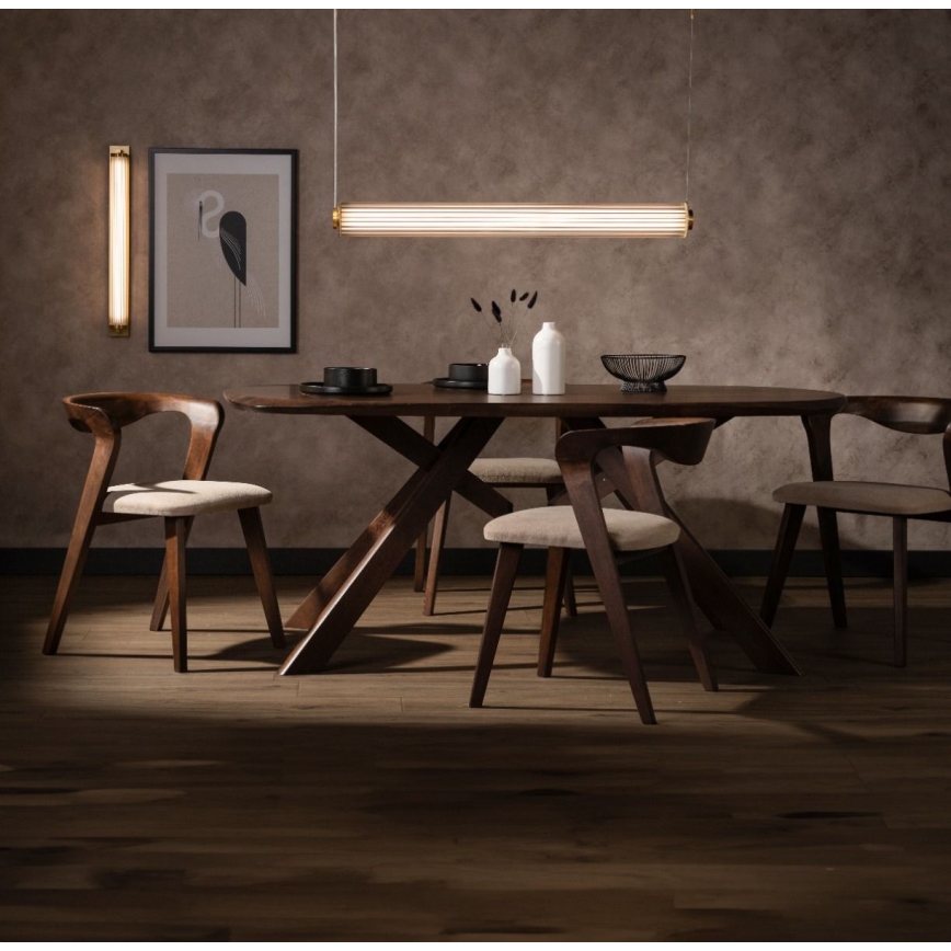 Zuma Line - reguliuojamas LED pakabinamas šviestuvas ant laido LED/39W/230V 2700-6500K auksinis + su nuotoliniu valdymu