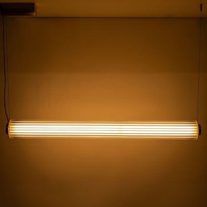 Zuma Line - reguliuojamas LED pakabinamas šviestuvas ant laido LED/39W/230V 2700-6500K auksinis + su nuotoliniu valdymu