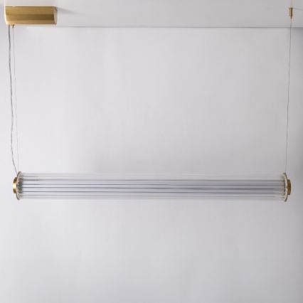 Zuma Line - reguliuojamas LED pakabinamas šviestuvas ant laido LED/39W/230V 2700-6500K auksinis + su nuotoliniu valdymu