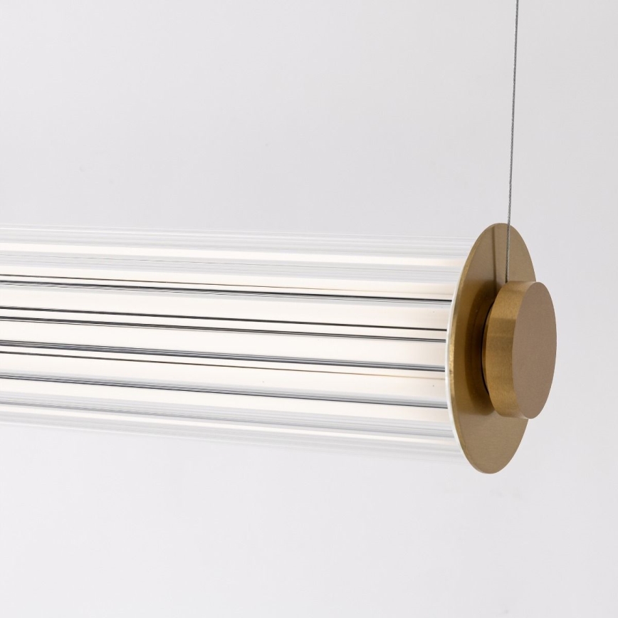 Zuma Line - reguliuojamas LED pakabinamas šviestuvas ant laido LED/39W/230V 2700-6500K auksinis + su nuotoliniu valdymu