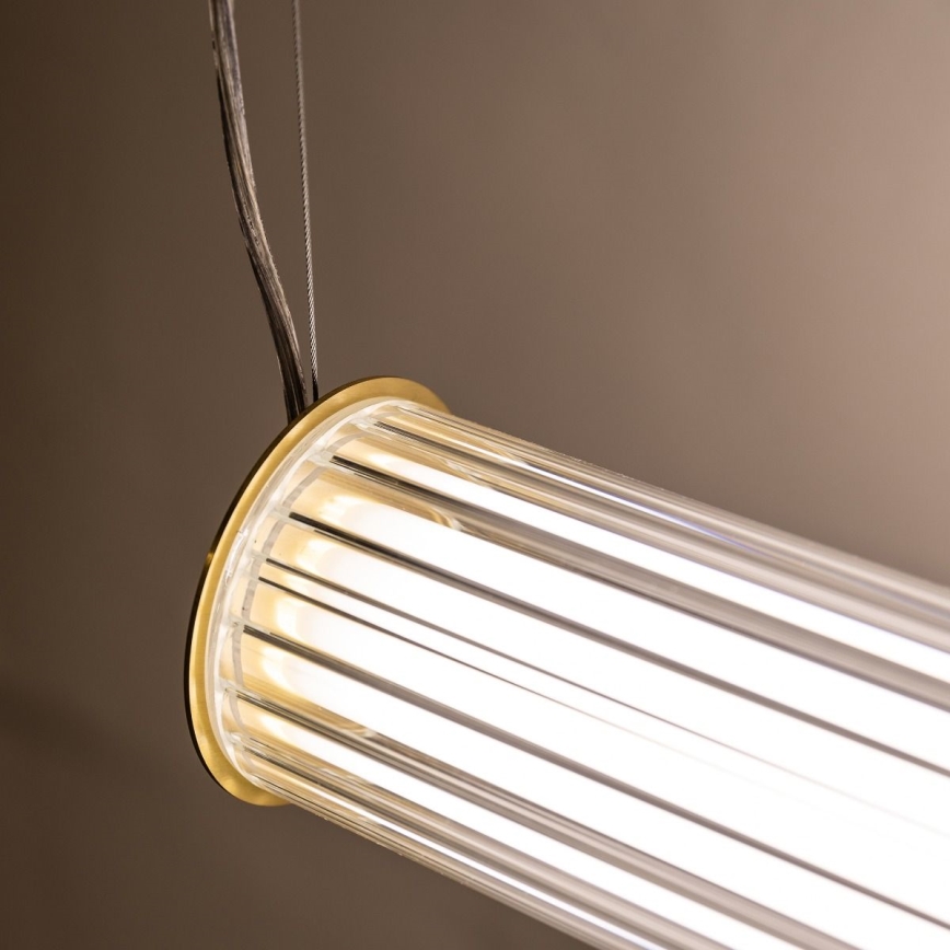 Zuma Line - reguliuojamas LED pakabinamas šviestuvas ant laido LED/39W/230V 2700-6500K auksinis + su nuotoliniu valdymu