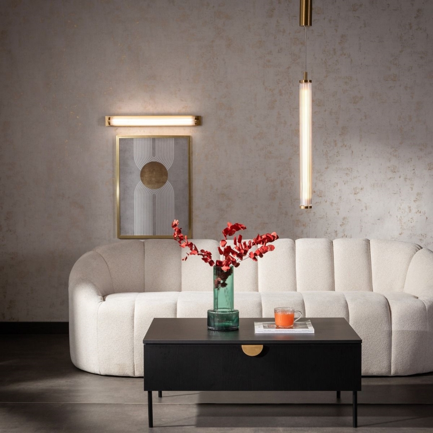 Zuma Line - LED dimeriuojama pakabinama liustra su laidu LED/26W/230V 2700-6500K auksinė + nuotolinis valdymas