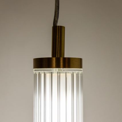 Zuma Line - LED dimeriuojama pakabinama liustra su laidu LED/26W/230V 2700-6500K auksinė + nuotolinis valdymas