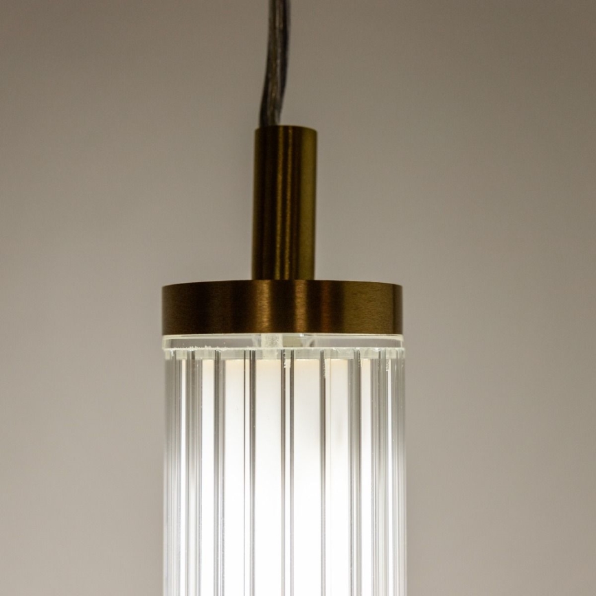 Zuma Line - LED dimeriuojama pakabinama liustra su laidu LED/26W/230V 2700-6500K auksinė + nuotolinis valdymas