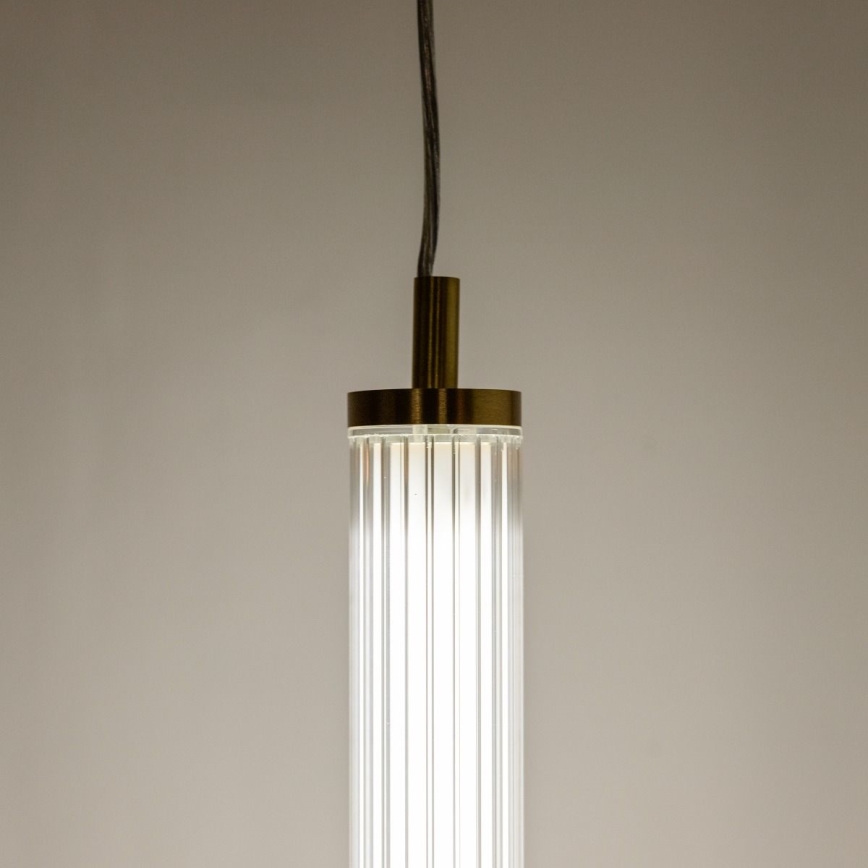 Zuma Line - LED dimeriuojama pakabinama liustra su laidu LED/26W/230V 2700-6500K auksinė + nuotolinis valdymas