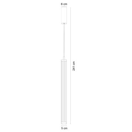 Zuma Line - LED dimeriuojama pakabinama liustra su laidu LED/26W/230V 2700-6500K auksinė + nuotolinis valdymas