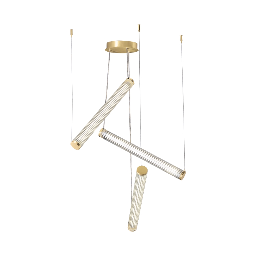 Zuma Line - Dimeriuojama LED pakabinama liustra ant laido LED/64W/230V 2700-6500K auksinė + nuotolinis valdymas