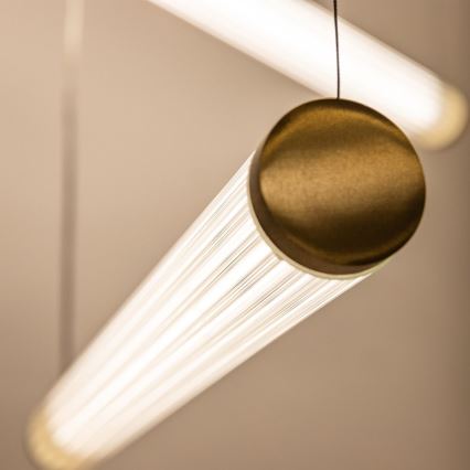 Zuma Line - Dimeriuojama LED pakabinama liustra ant laido LED/64W/230V 2700-6500K auksinė + nuotolinis valdymas