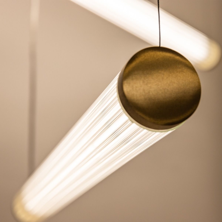 Zuma Line - Dimeriuojama LED pakabinama liustra ant laido LED/64W/230V 2700-6500K auksinė + nuotolinis valdymas