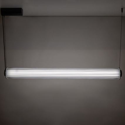 Zuma Line - LED reguliuojama liustra ant laido LED/39W/230V 2700-6500K juoda + nuotolinis valdymas