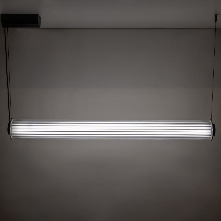 Zuma Line - LED reguliuojama liustra ant laido LED/39W/230V 2700-6500K juoda + nuotolinis valdymas