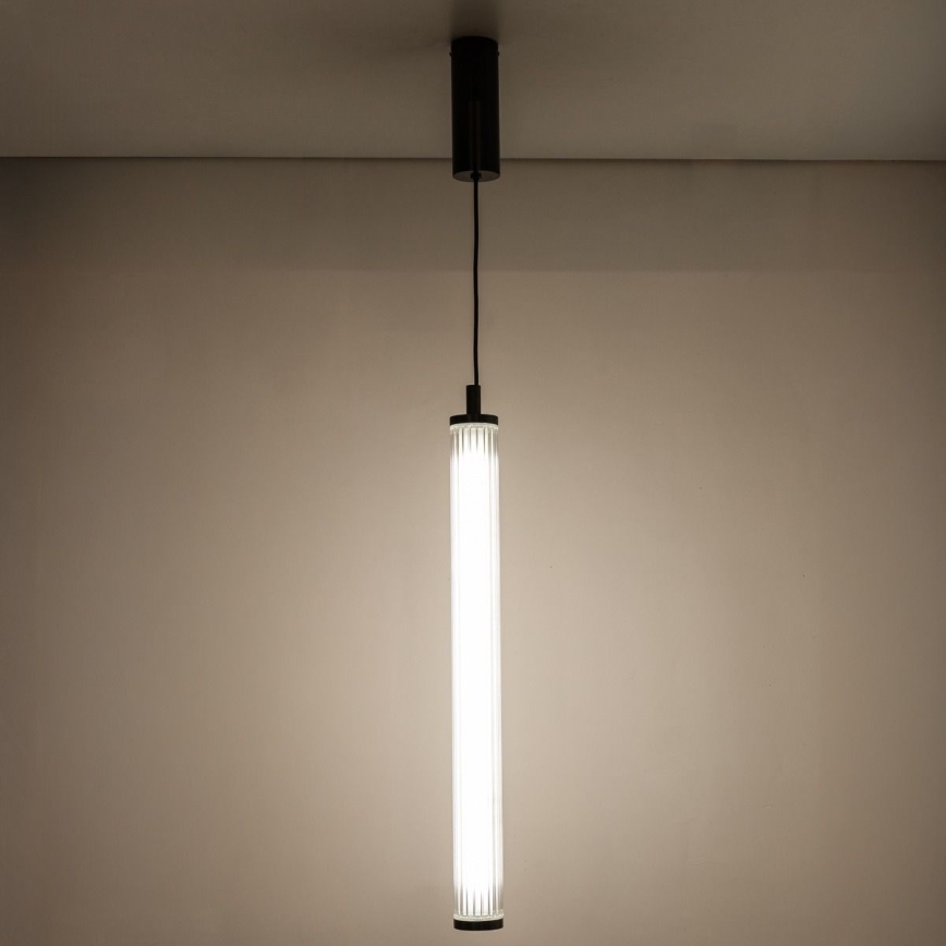 Zuma Line - LED reguliuojamas pakabinamas šviestuvas ant troselio LED/26W/230V 2700-6500K juodas + nuotolinio valdymo pultas