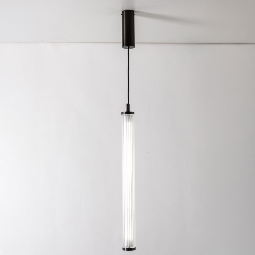 Zuma Line - LED reguliuojamas pakabinamas šviestuvas ant troselio LED/26W/230V 2700-6500K juodas + nuotolinio valdymo pultas