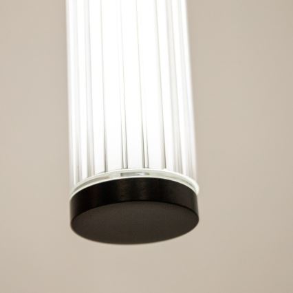 Zuma Line - LED reguliuojamas pakabinamas šviestuvas ant troselio LED/26W/230V 2700-6500K juodas + nuotolinio valdymo pultas