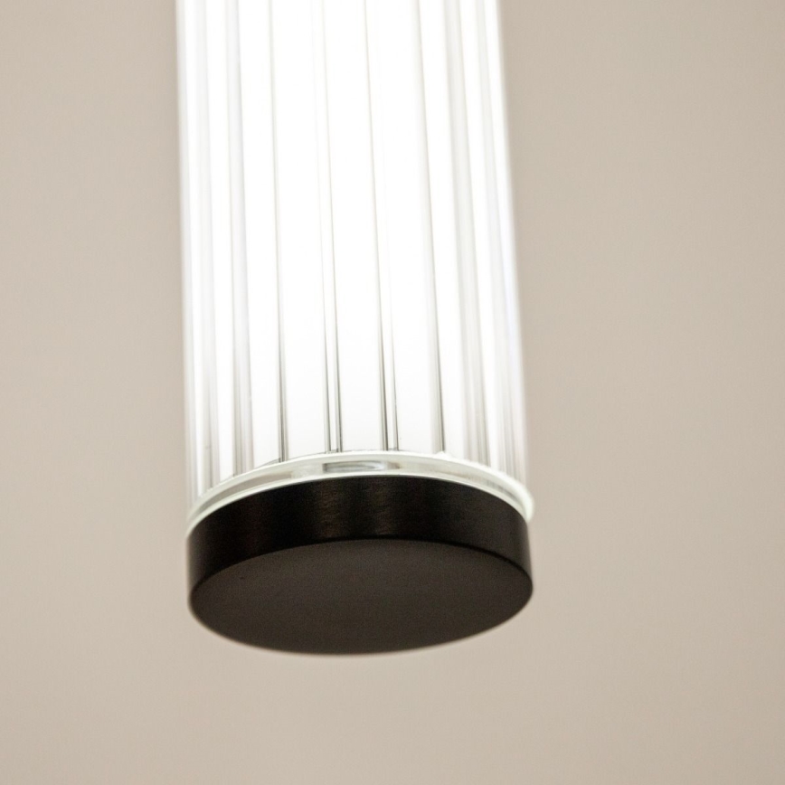 Zuma Line - LED reguliuojamas pakabinamas šviestuvas ant troselio LED/26W/230V 2700-6500K juodas + nuotolinio valdymo pultas