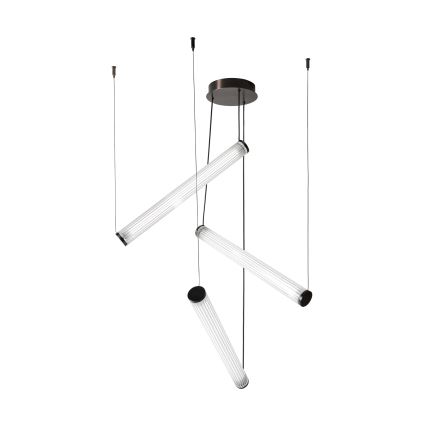 Zuma Line - LED reguliuojamas pakabinamas šviestuvas ant kabelio LED/64W/230V 2700-6500K juodos spalvos + nuotolinis valdymas