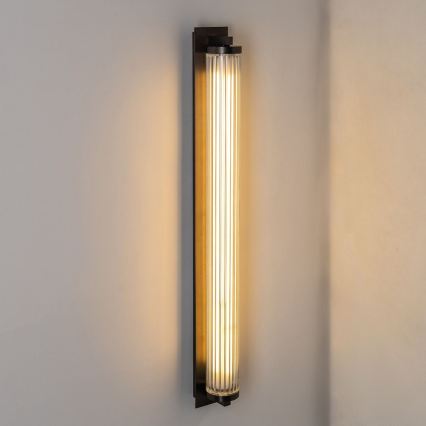 Zuma Line - dimeriuojamas LED sieninis šviestuvas LED/26W/230V 2700-6500K juodas + nuotolinis valdymas
