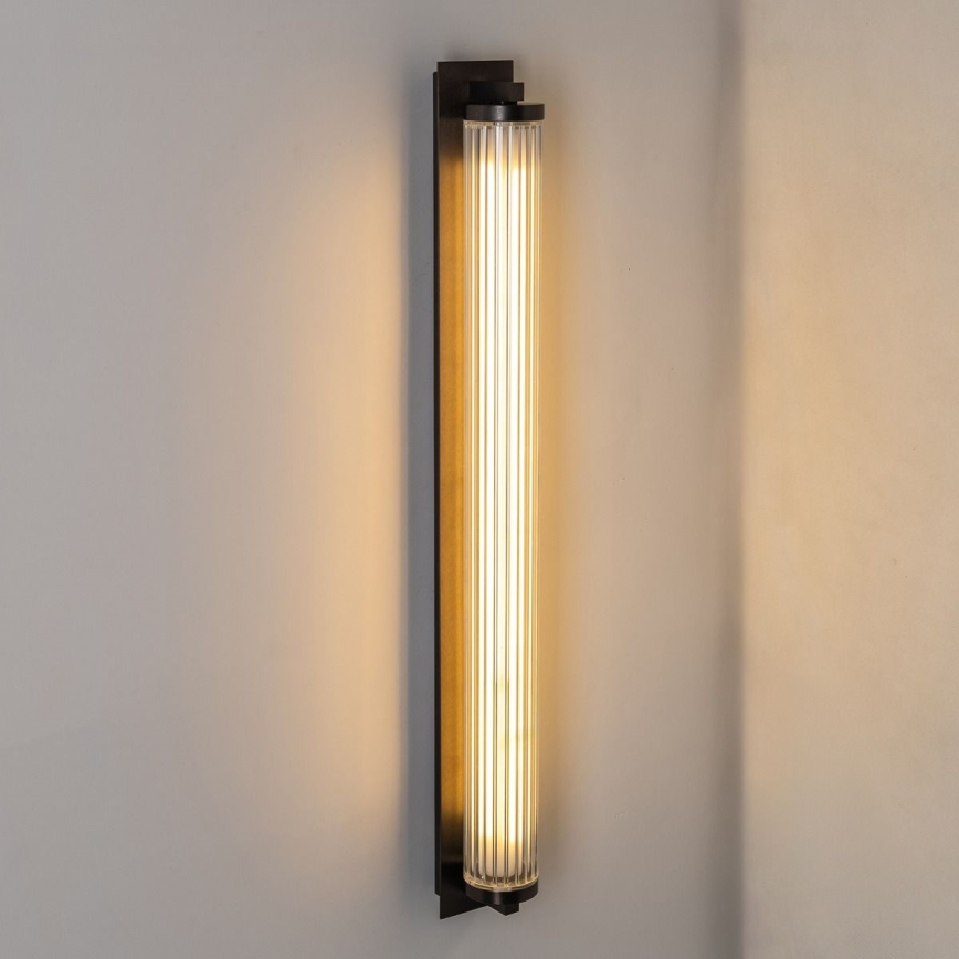 Zuma Line - dimeriuojamas LED sieninis šviestuvas LED/26W/230V 2700-6500K juodas + nuotolinis valdymas