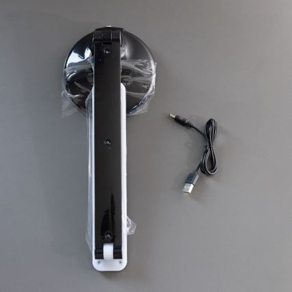 Zuma Line - LED Įkraunamas Stalinis šviestuvas LED/6W/1200 mAh 3000/4500/6000K CRI 90 juoda