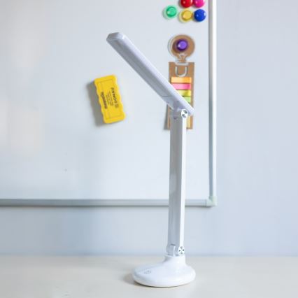 Zuma Line - LED Įkraunamas Stalinis šviestuvas LED/6W/1200 mAh 3000/4500/6000K CRI 90 balta