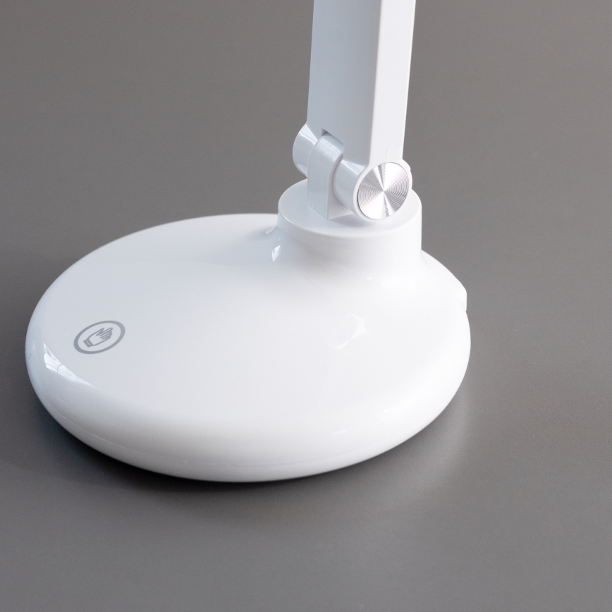 Zuma Line - LED Įkraunamas Stalinis šviestuvas LED/6W/1200 mAh 3000/4500/6000K CRI 90 balta