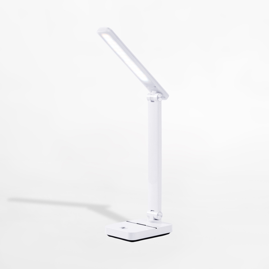 Zuma Line - LED Įkraunamas Stalinis šviestuvas LED/8W/1200 mAh 3000/4500/6000K CRI 90 balta