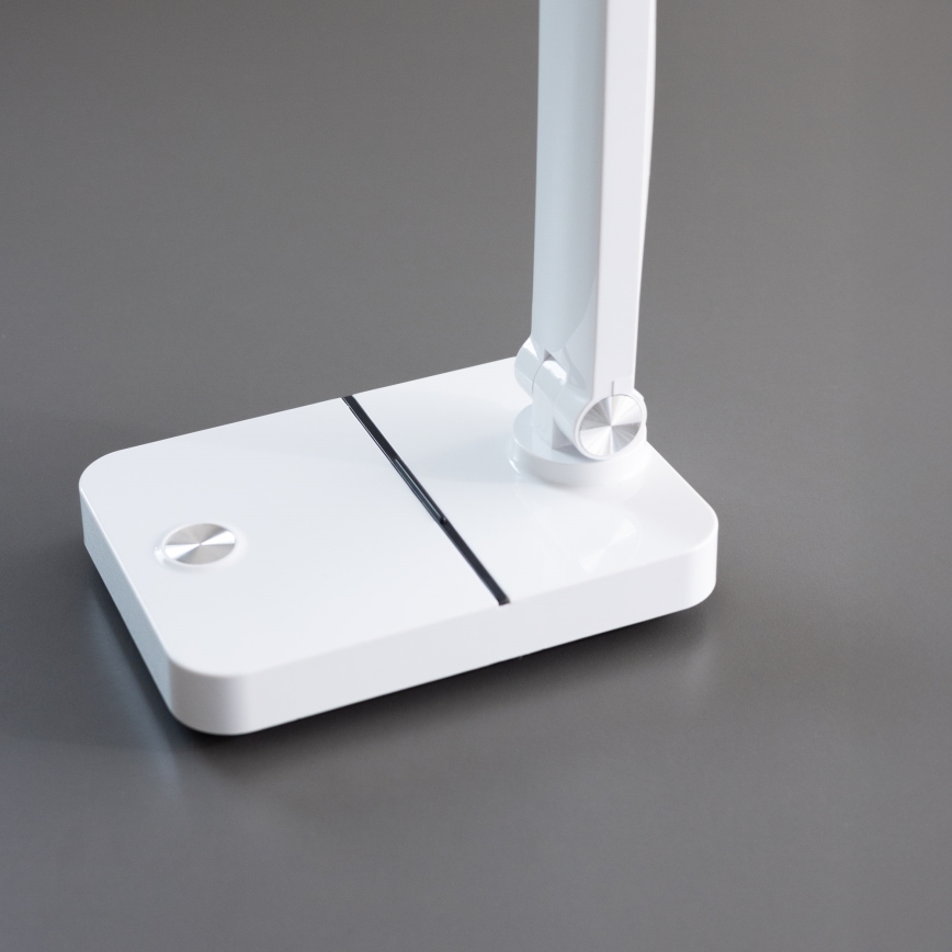 Zuma Line - LED Įkraunamas Stalinis šviestuvas LED/8W/1200 mAh 3000/4500/6000K CRI 90 balta