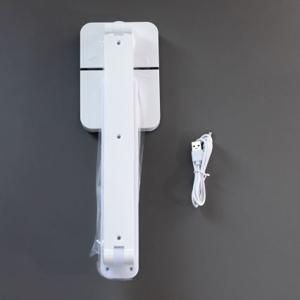 Zuma Line - LED Įkraunamas Stalinis šviestuvas LED/8W/1200 mAh 3000/4500/6000K CRI 90 balta