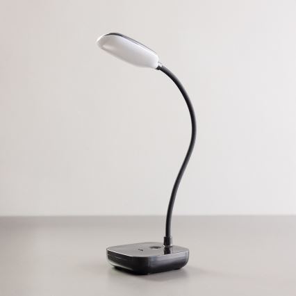 Zuma Line - LED Įkraunamas Stalinis šviestuvas LED/7W/1200 mAh 3000/4500/6000K juoda