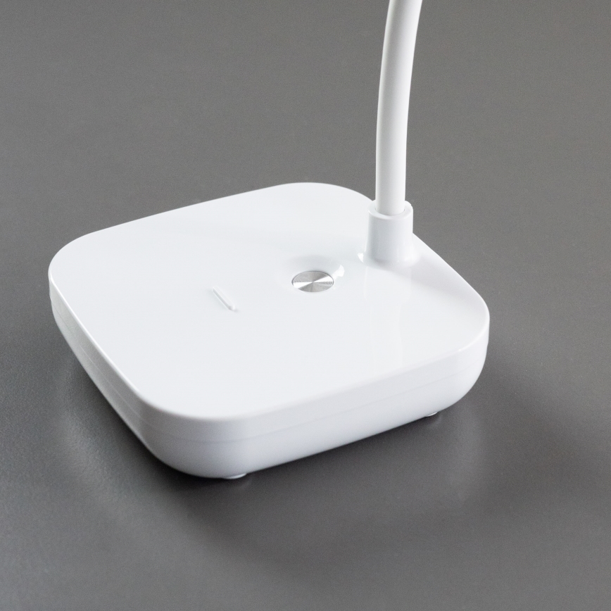 Zuma Line - LED Įkraunamas Stalinis šviestuvas LED/7W/1200 mAh 3000/4500/6000K CRI 90 balta