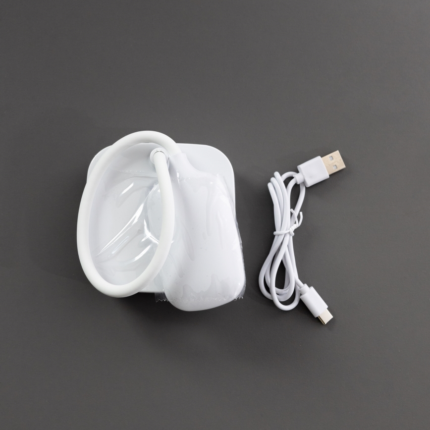 Zuma Line - LED Įkraunamas Stalinis šviestuvas LED/7W/1200 mAh 3000/4500/6000K CRI 90 balta