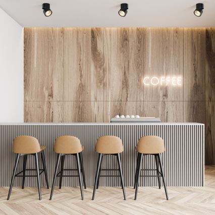 Zuma Line - Taškinis šviestuvas 1xGU10-ES111/15W/230V juodas