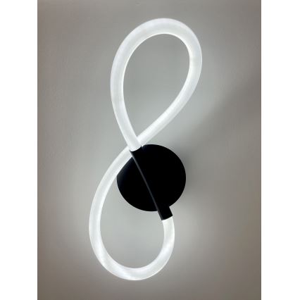 Zuma Line - LED sieninis šviestuvas LED/14W/230V 3000/4000/6000K juoda