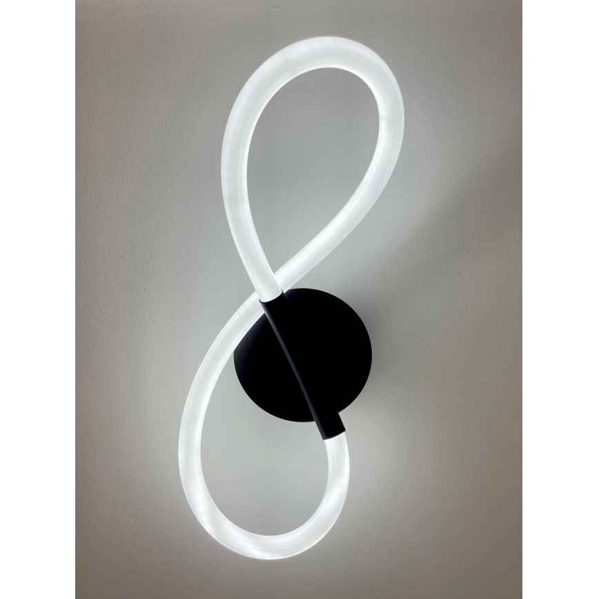 Zuma Line - LED sieninis šviestuvas LED/14W/230V 3000/4000/6000K juoda