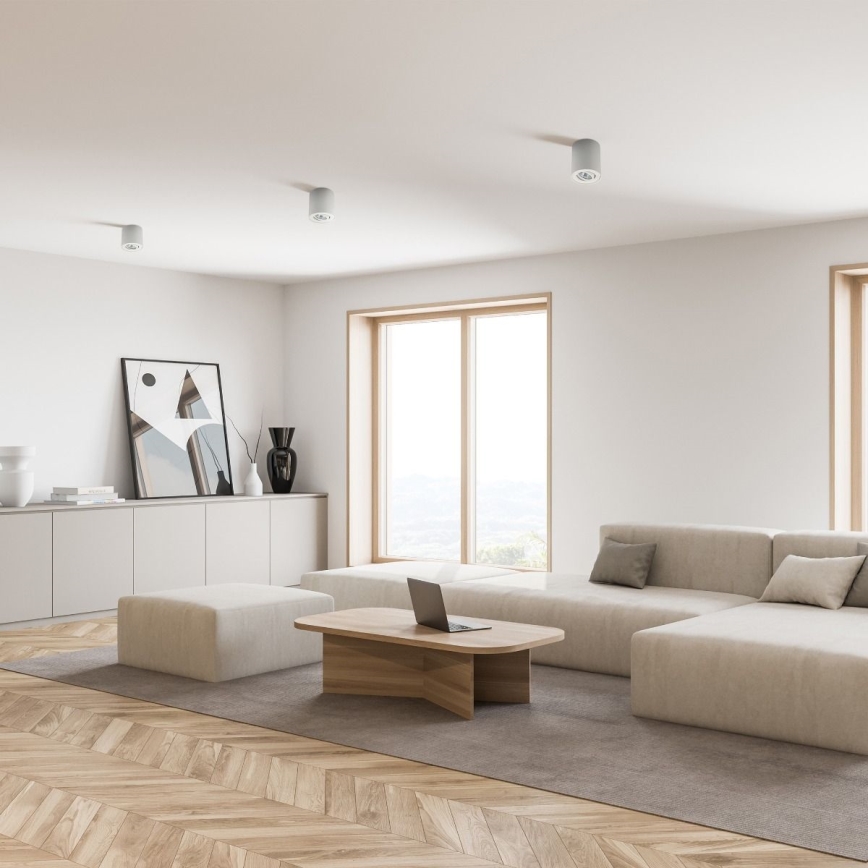 Zuma Line - LED RGBW dimeriuojamas taškinis šviestuvas 1xGU10/4,8W/230V balta + nuotolinis valdymas