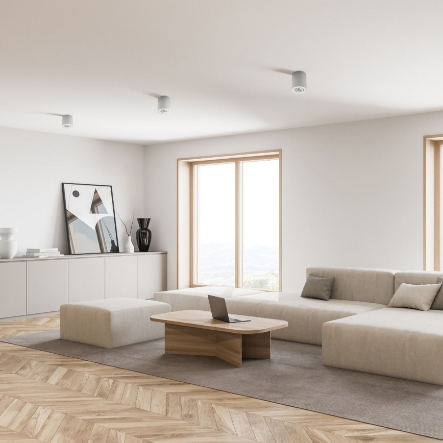 Zuma Line - LED RGBW dimeriuojamas taškinis šviestuvas 1xGU10/6W/230V balta + nuotolinis valdymas