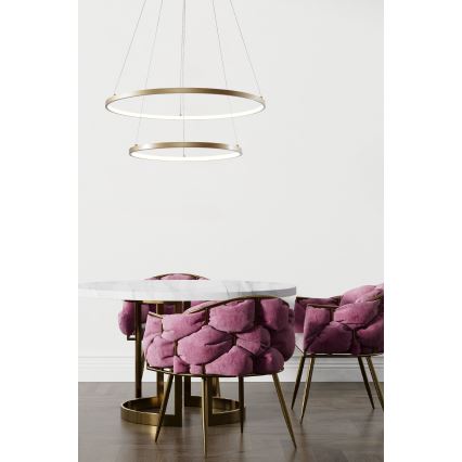 Zuma Line - LED Pakabinamas sietynas LED/60W/230V 3000/4000/6000K diametras 80 cm auksas