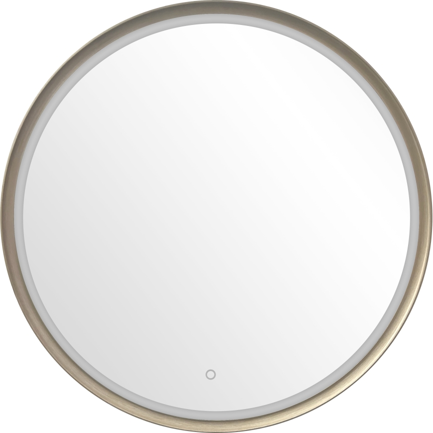 Zuma Line - LED vonios sieninis veidrodis su apšvietimu LED/36W/230V 3000/4000/6000K Ø 80 cm IP44 žalvario apdaila