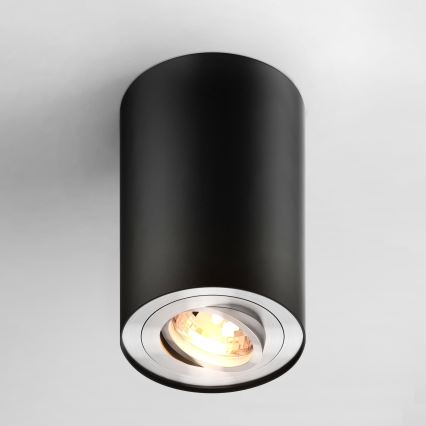 Zuma Line - LED RGBW dimeriuojamas taškinis šviestuvas 1xGU10/4,8W/230V juodas + nuotolinis valdymas
