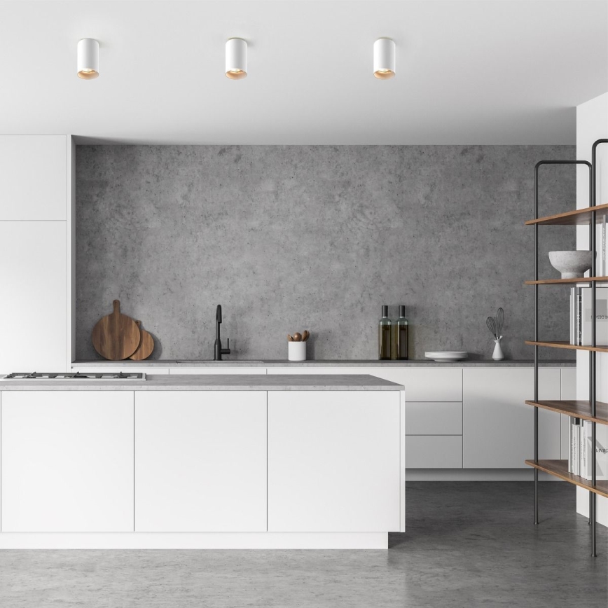 Zuma Line - dimeriuojamas LED RGBW taškinis šviestuvas 1xGU10/6W/230V balta + nuotolinis valdymas