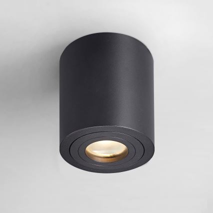 Zuma Line - LED RGBW dimeriuojamas vonios taškinis šviestuvas 1xGU10/6W/230V IP44 juodas + nuotolinis valdymas