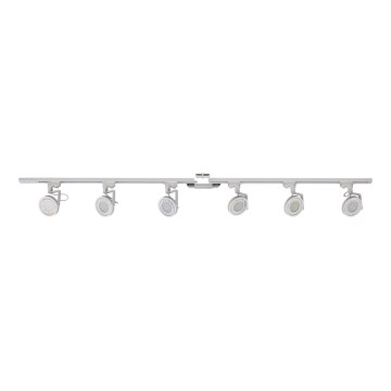 Zuma Line - Akcentinis šviestuvas bėgių sistemoje 6xGU10/10W/230V balta