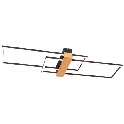 Zuma Line - LED lubinis šviestuvas LED/39W/230V 3000K juoda/pušis