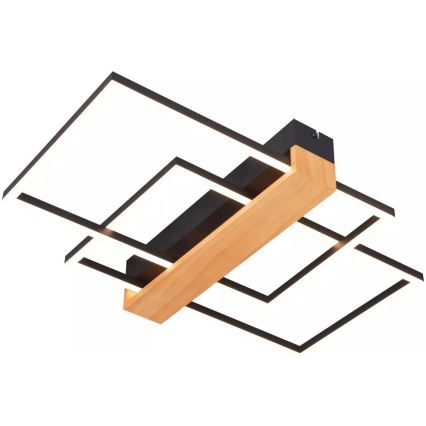 Zuma Line - LED lubinis šviestuvas LED/39W/230V 3000K juoda/pušis