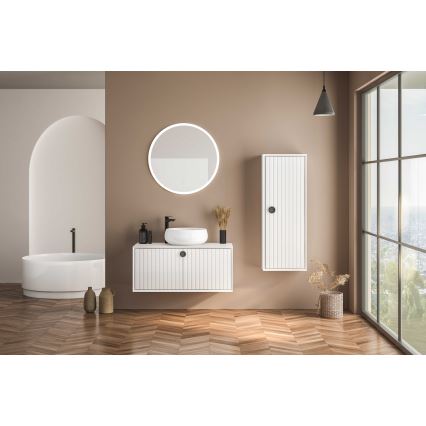Zuma Line - vonios kambario sieninis veidrodis su LED apšvietimu LED/36W/230V 3000/4000/6000K, skersmuo 80 cm, IP44