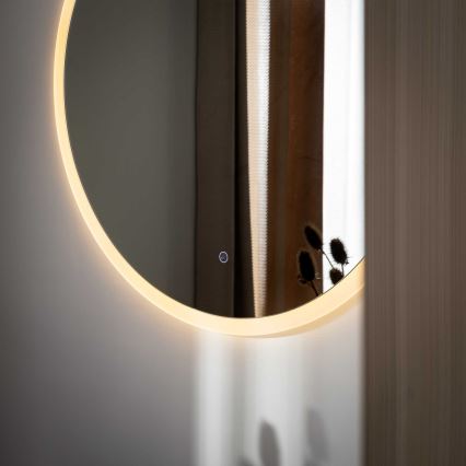 Zuma Line - vonios kambario sieninis veidrodis su LED apšvietimu LED/36W/230V 3000/4000/6000K, skersmuo 80 cm, IP44